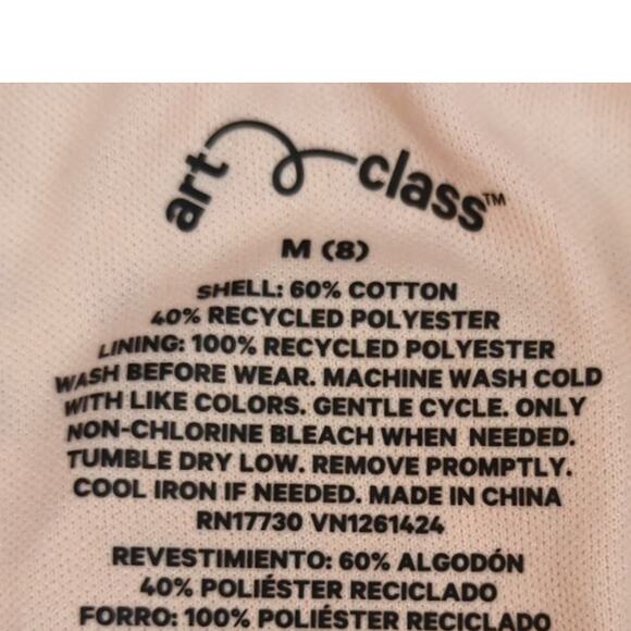 ART CLASS Orange Striped Crochet Lined Shorts Girls Size Medium 8 NEW Summer - Picture 8 of 8